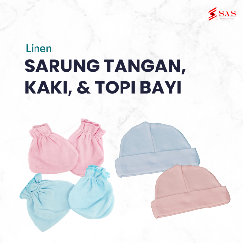 Sarung Tangan, Kaki, & Topi Bayi