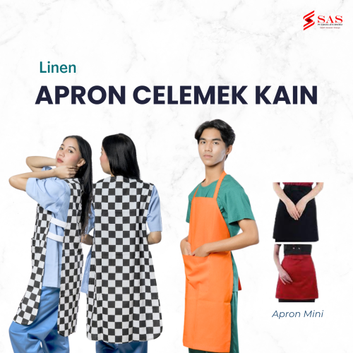 Apron Celemek Kain