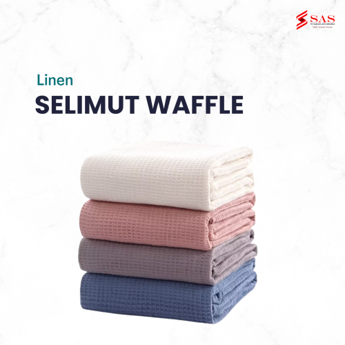 Selimut Waffle