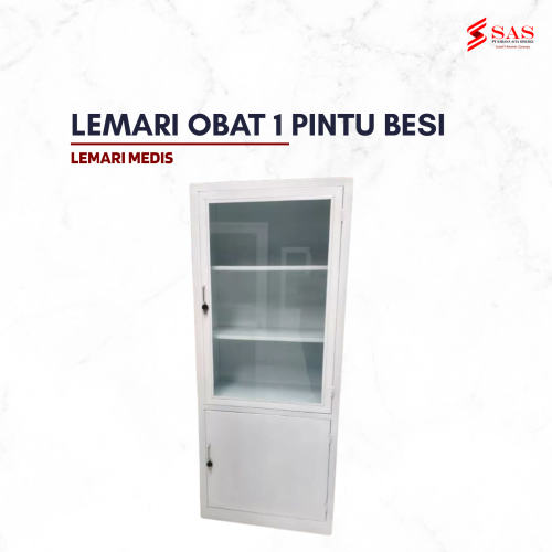 Lemari Obat 1 Pintu Besi